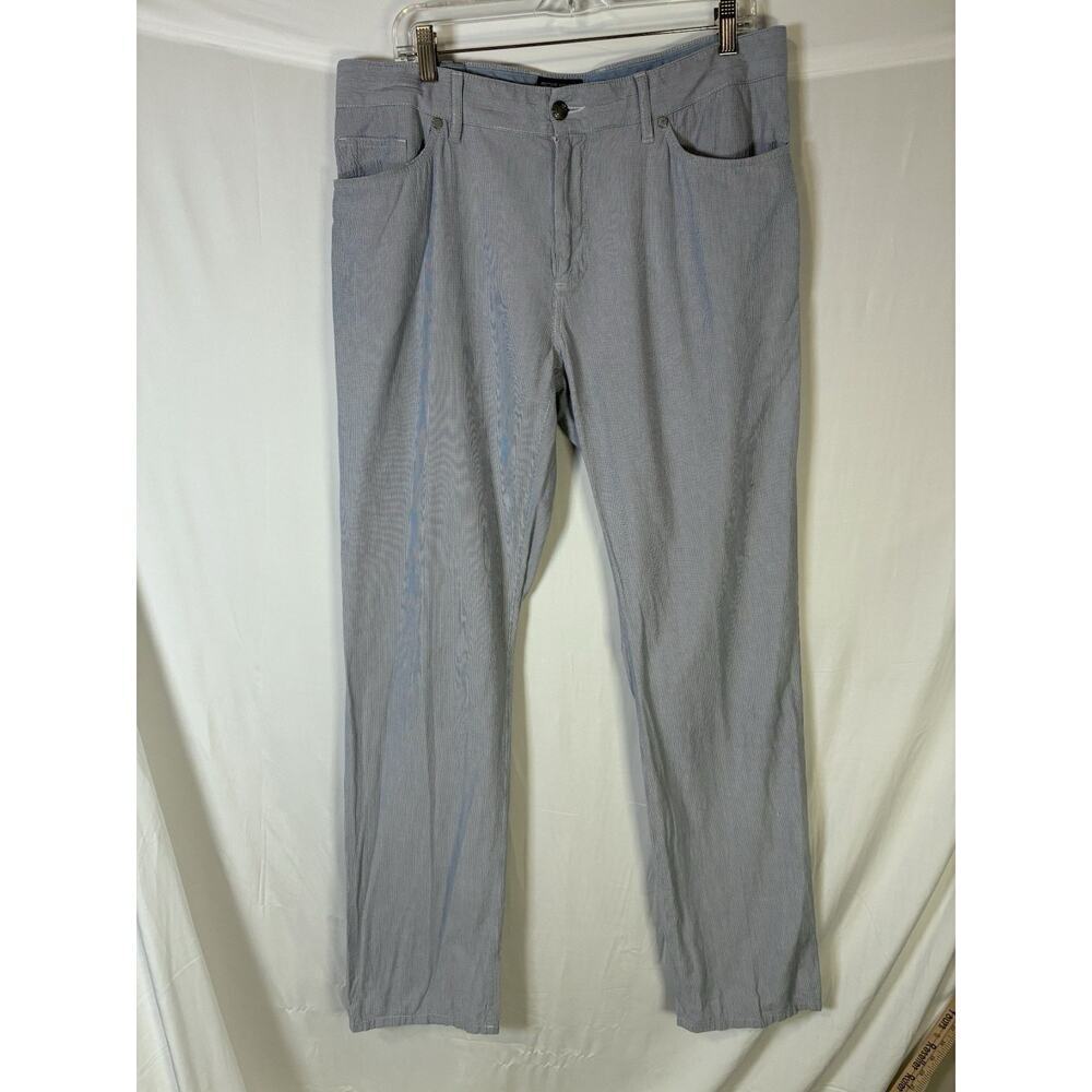 PETER MILLAR Collection 5 Pocket Casual Pants Cotton Linen Sz 36 X 34 Read!